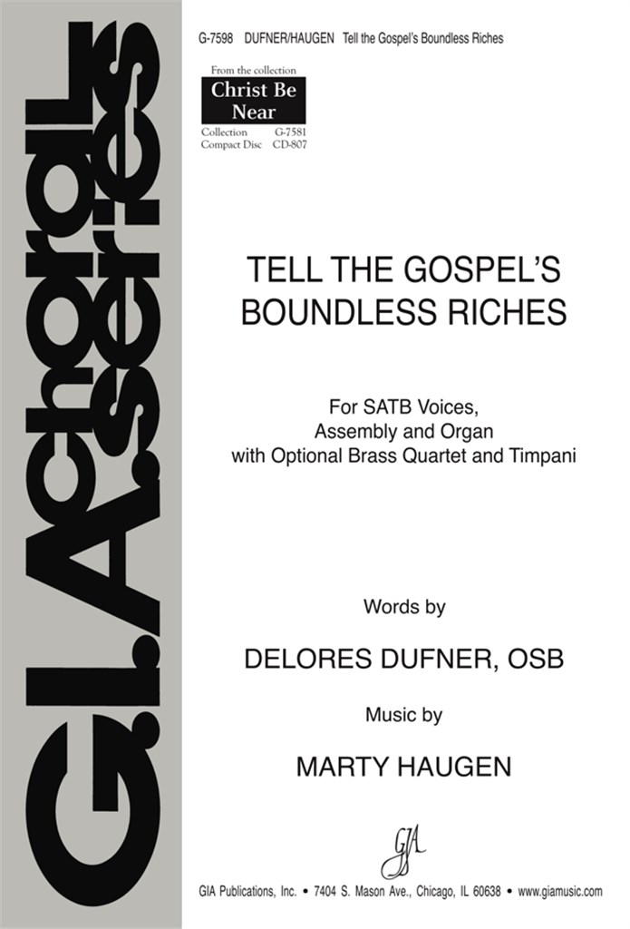 Tell the Gospel's Boundless Riches